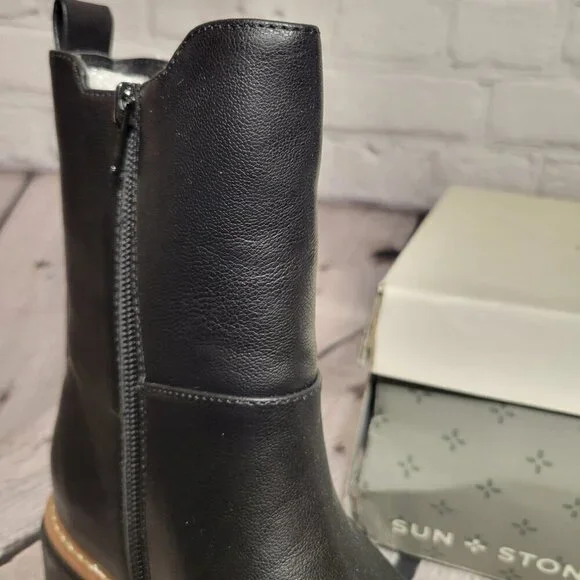 Sun + Stone Burklee Booties - Picture 10 of 11